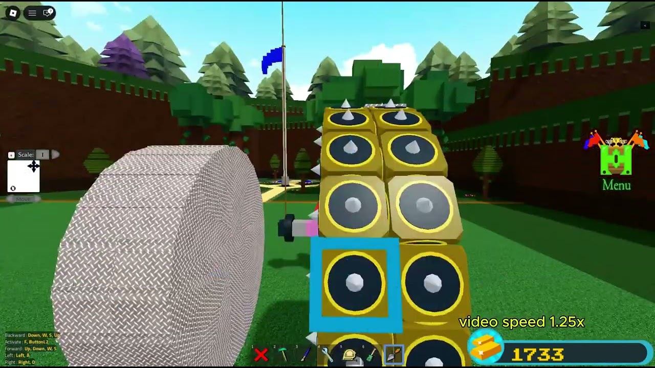 Tutorial on How to make shredder dmg even when its not moving in build a boat @LavaFlows