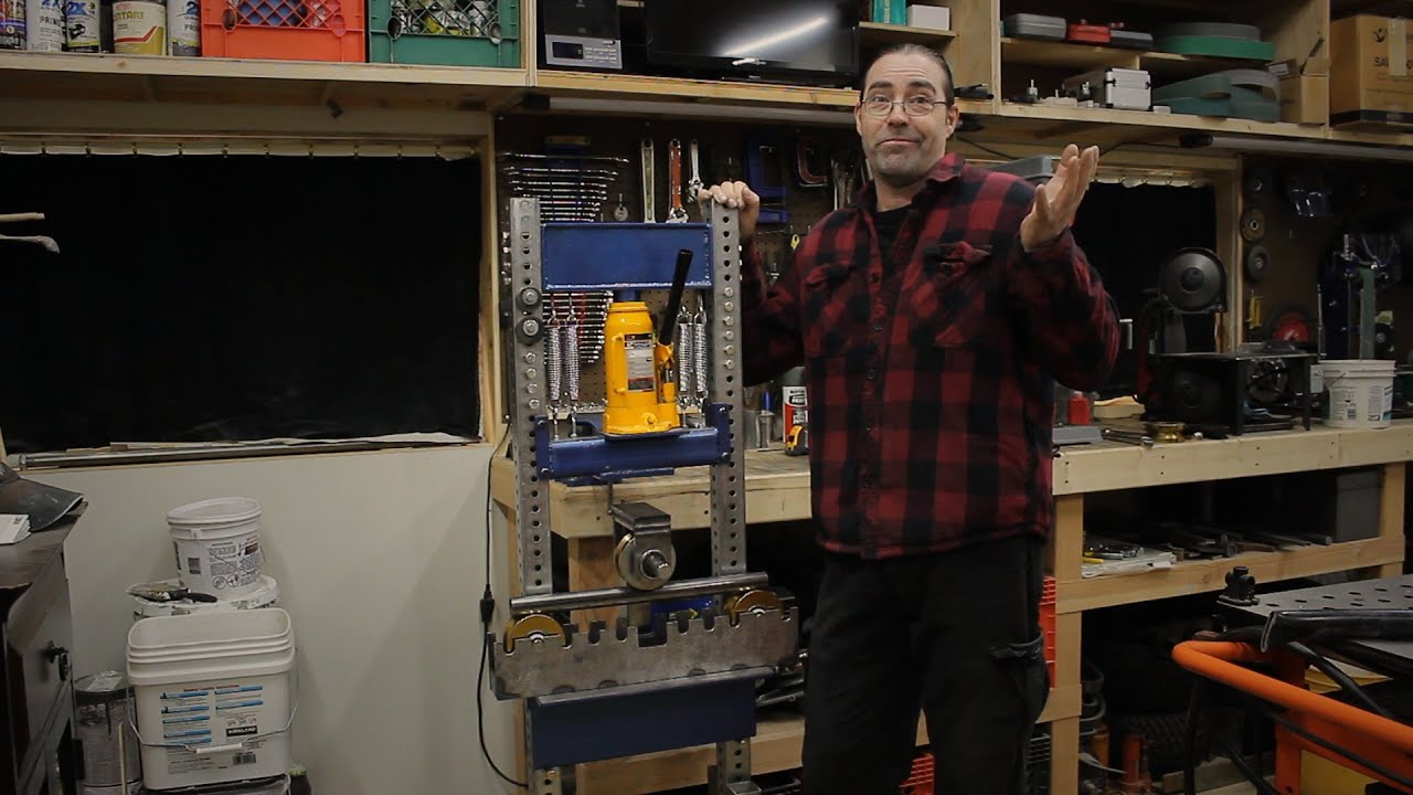 Shop Press Roll Bender Pt 1