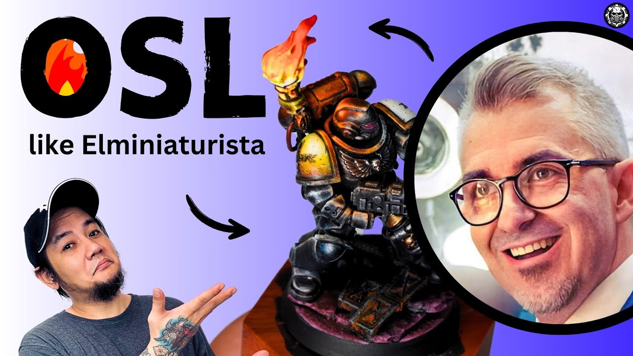 🔥 BLACK Armor & OSL Painting like @elminiaturista