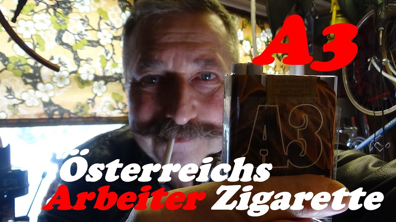 A3 Österreichs Arbeiter Zigarette