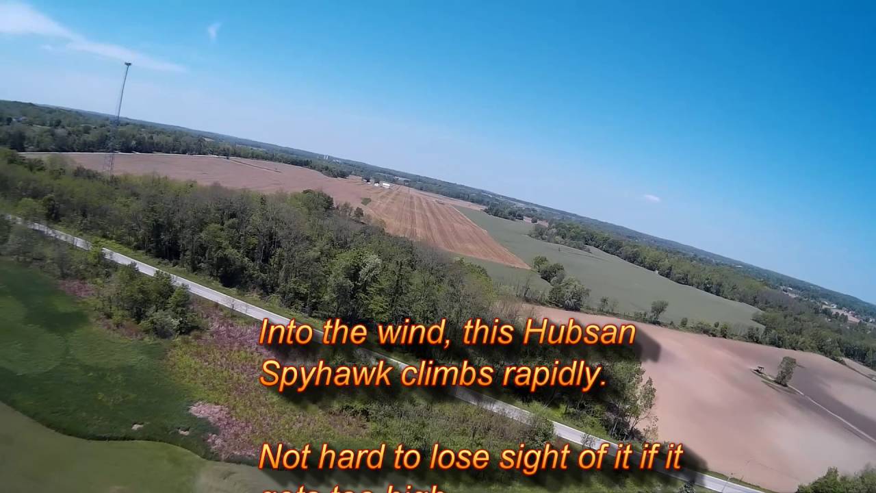 Hubsan Spyhawk H301 S maiden flight