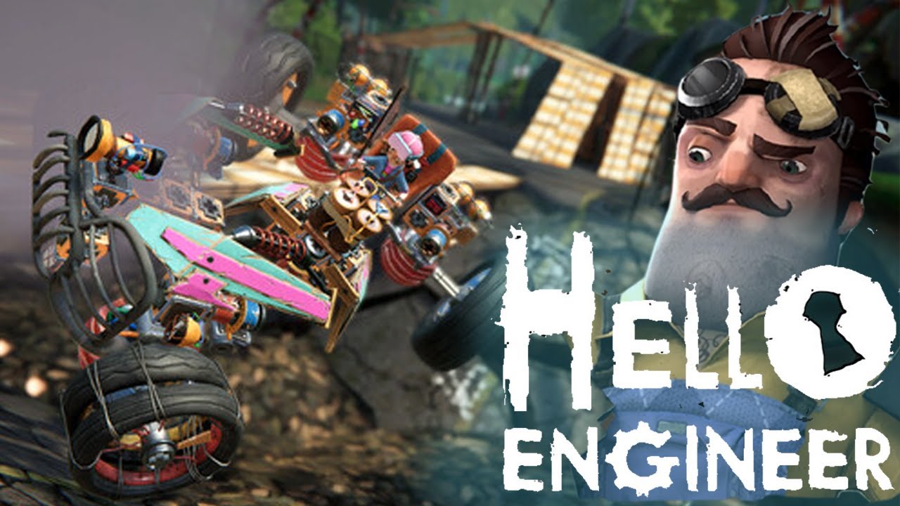 Hello Engineer Собираем из мусора Машину Начало