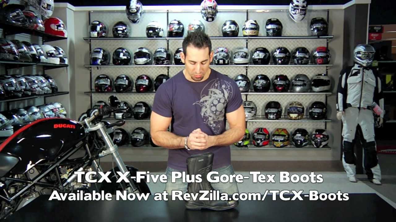 TCX X-Five Plus Gore-Tex Boots Review at RevZilla.com