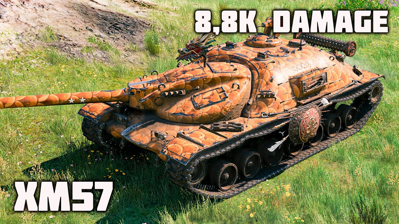 XM57 WoT – 9Kills, 8,8K Damage
