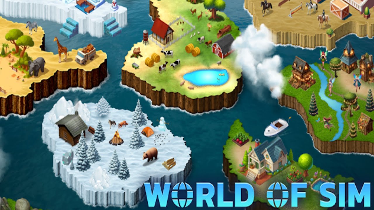 Dragon Breeding Game Online (World of Sim: Play Together) (by Foxie Ventures) IOS Gameplay Video