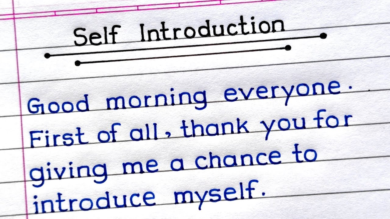 How To Introduce Yourself In First Day Of College | Self Introduction | Tell Me About Yourself |