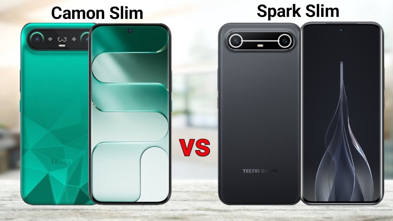Tecno Camon Slim vs Tecno Spark Slim