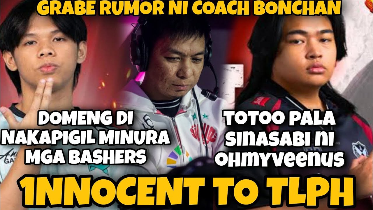 DOMENGKITE NAMURA ANG MGA BASHERS NGAYON! INNOCENT TO TLPH RUMOR NI COACH BONCHAN! OHEB OUT