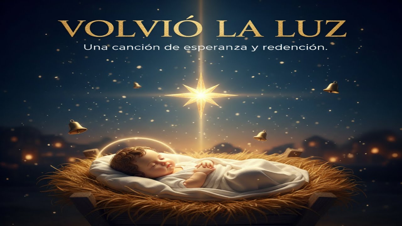 🎄VOLVI&Oacute; LA LUZ &ndash; Canci&oacute;n de Navidad 2025 | Naci&oacute; Jes&uacute;s, la esperanza volvi&oacute; 🌠 #navidad