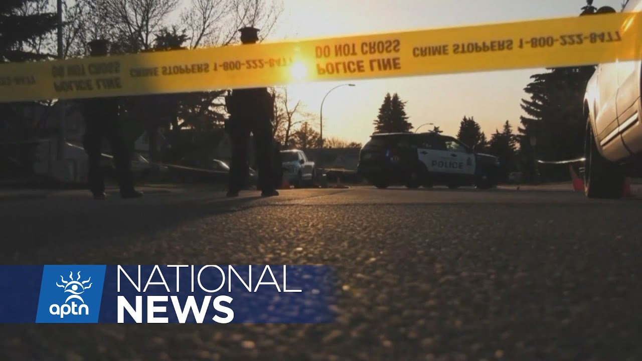 Community remembers Cree mother, daughter stabbed in Edmonton | APTN News