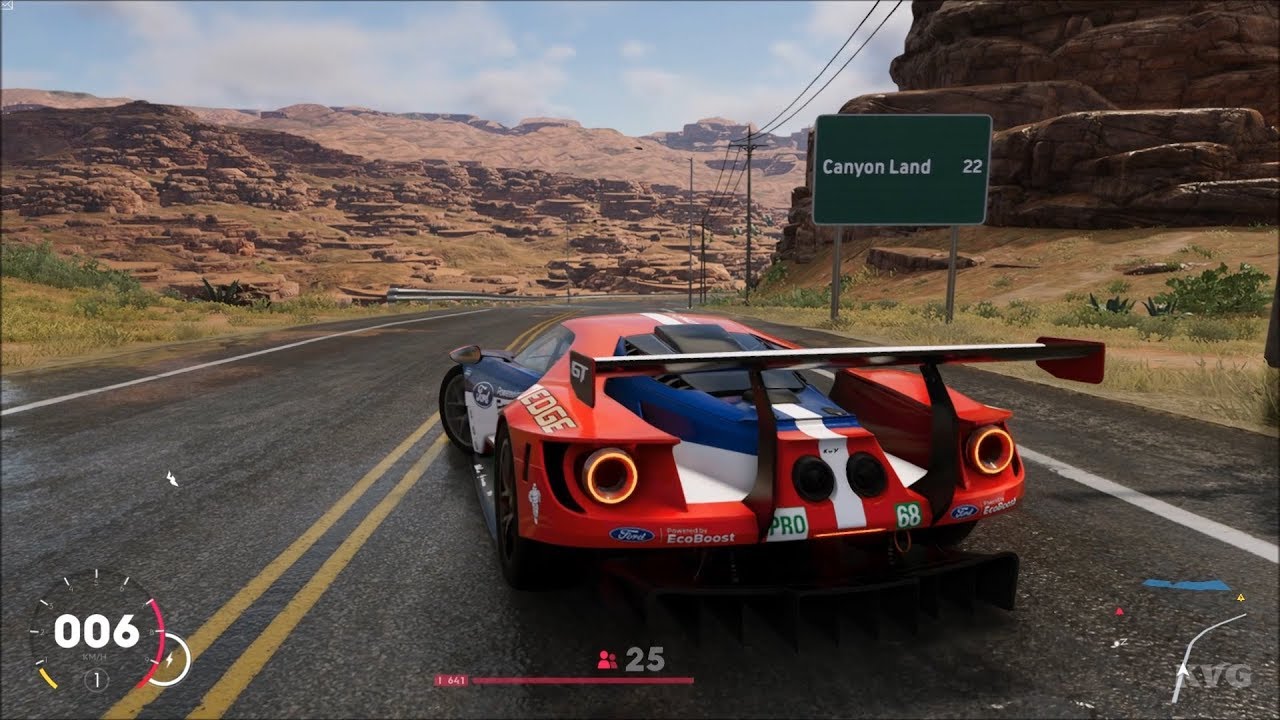 The Crew 2 - Ford GT Le Mans Race Car 2016 - Open World Free Roam Gameplay HD