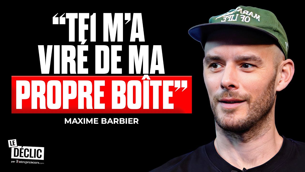Viré par TF1 de sa propre entreprise… Il revient avec une startup mondiale (Maxime Barbier)