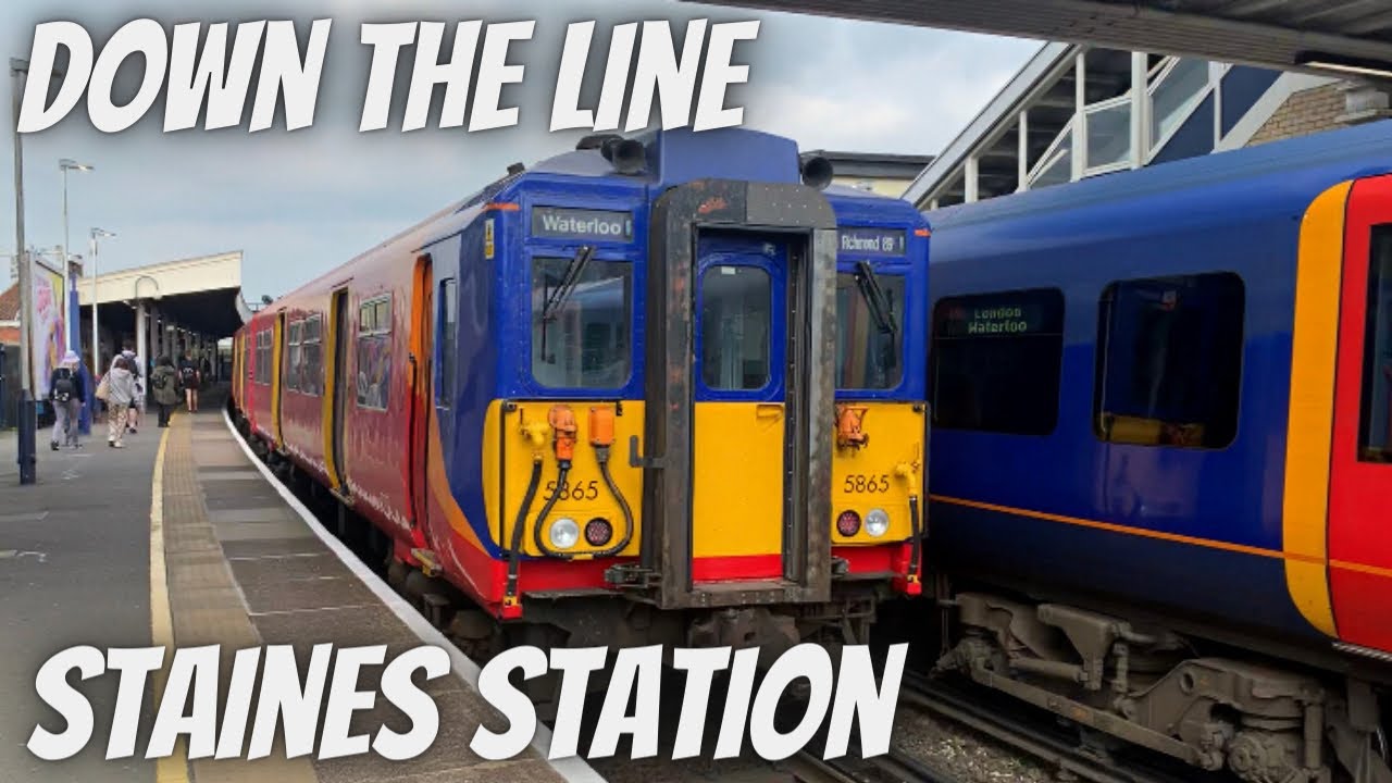 Staines Railway Station - SouthWestern Railway