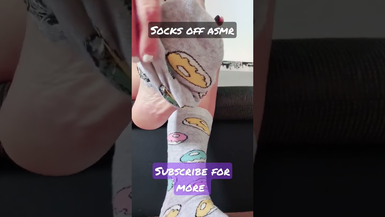 Socks off asmr #socksfetish #socks #feet #feetasmr