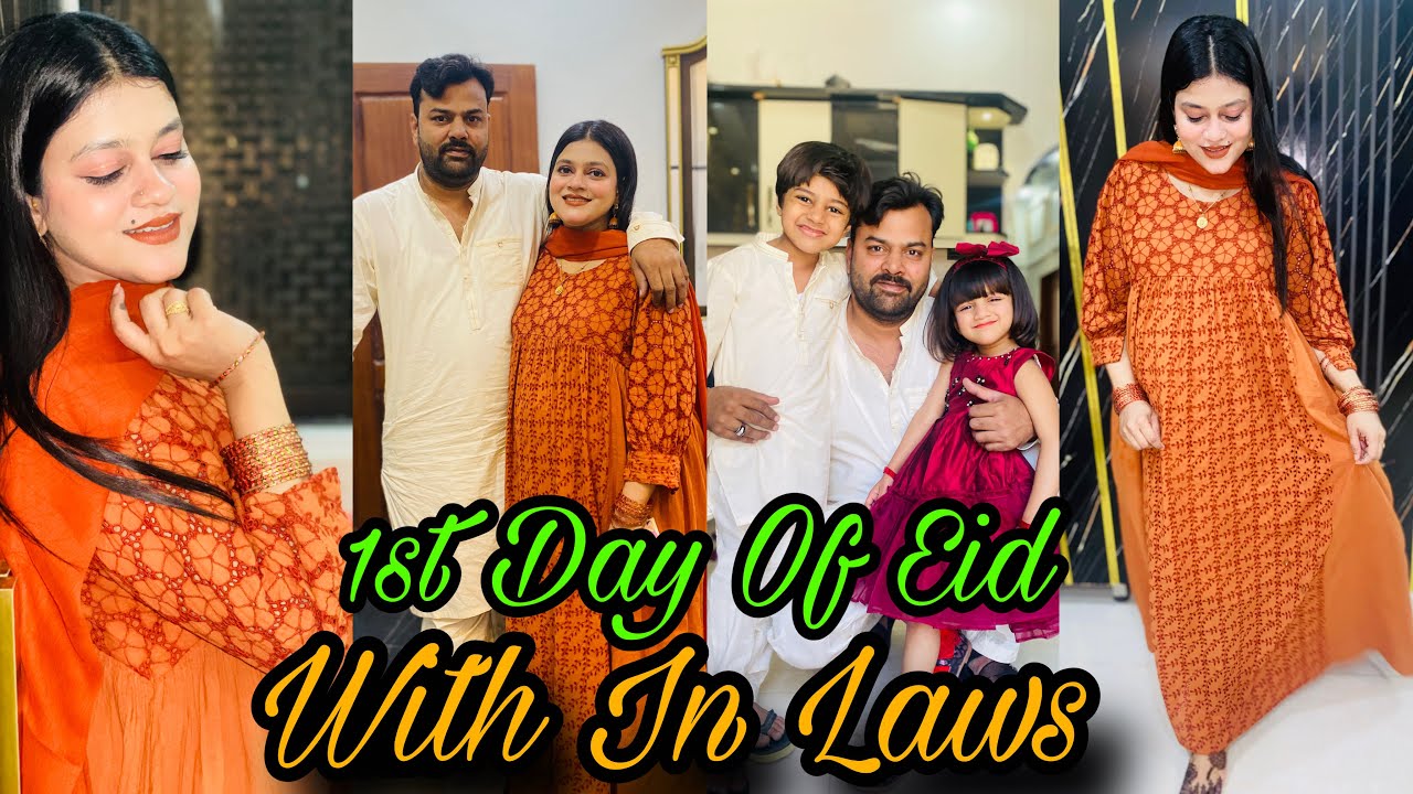 1st Day Of Eid In Laws K Sath || Eidi K liye Baccho Ki Lar Paray || Diamond Farhan ||