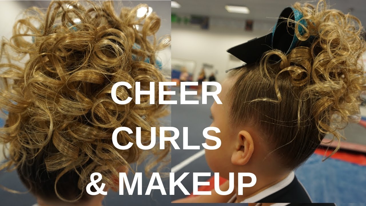 RAIL CITY ALL-STARS MAKEUP & CHEER CURLS TUTORIAL