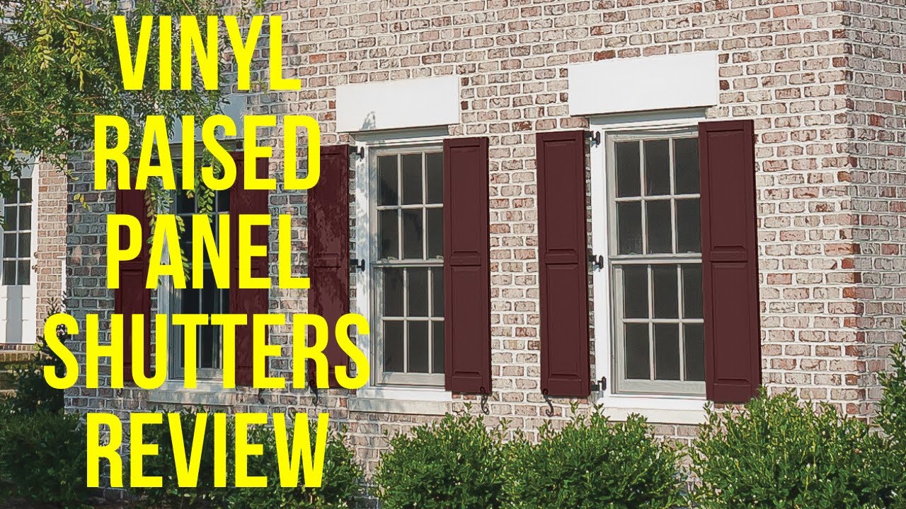 USA Exterior Vinyl Raised Panel Shutters Review