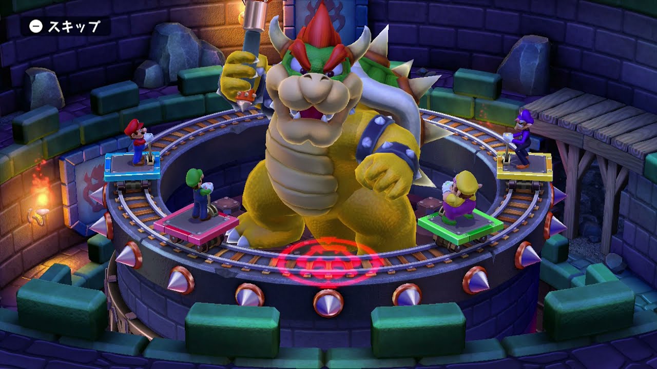 マリオパーティ10 クッパパーティ（クッパサイド）ワクワクパーク1