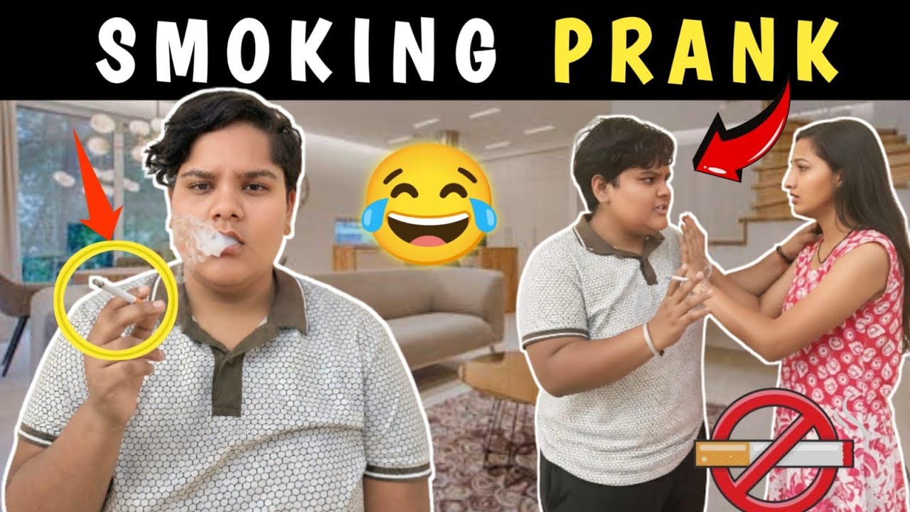 Smoking Prank On My Wife 🤪