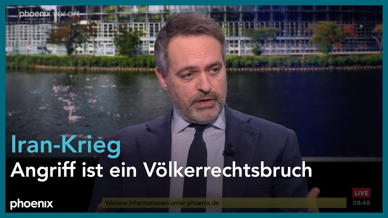europatalk mit René Repasi und Marie-Agnes Strack-Zimmermann zum Iran-Krieg am 11.03.26