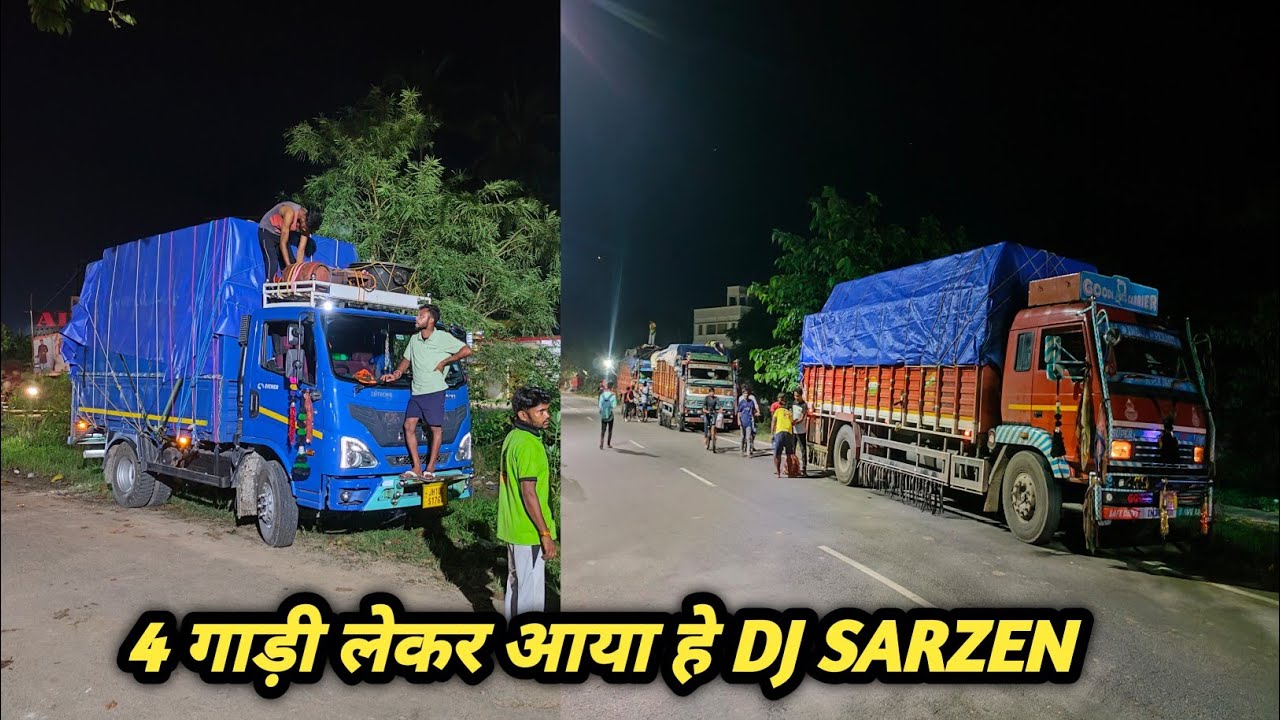 Dj Sarzen full Setup || Pattamundei Durga Mata Visarjan Kendrapada Odisha