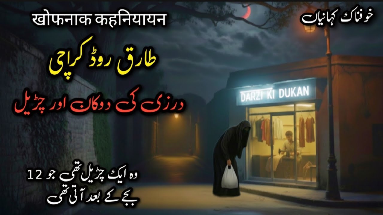 A Terrifying Scary Story Of Talor Shop Of Karachi Tariq Road|Horror stories Urdu|Sachi Kahaniyan 