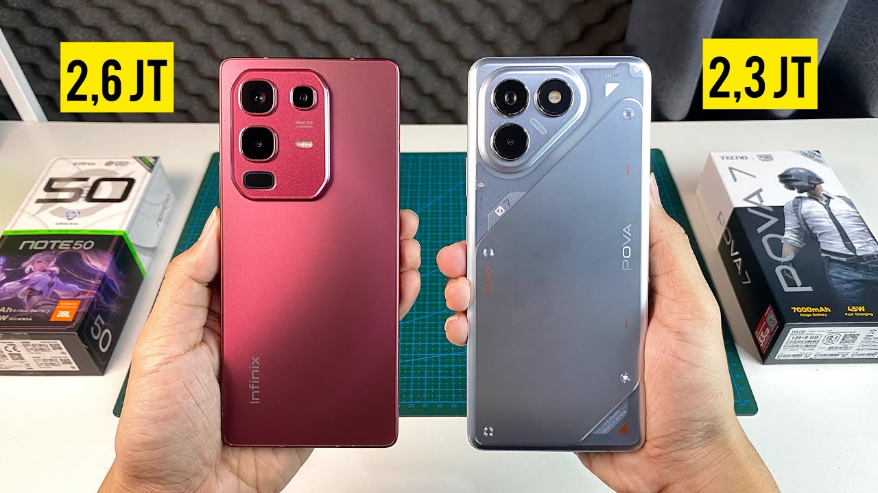 Infinix Note 50 Vs Tecno Pova 7, Mending Pilih Mana… ?