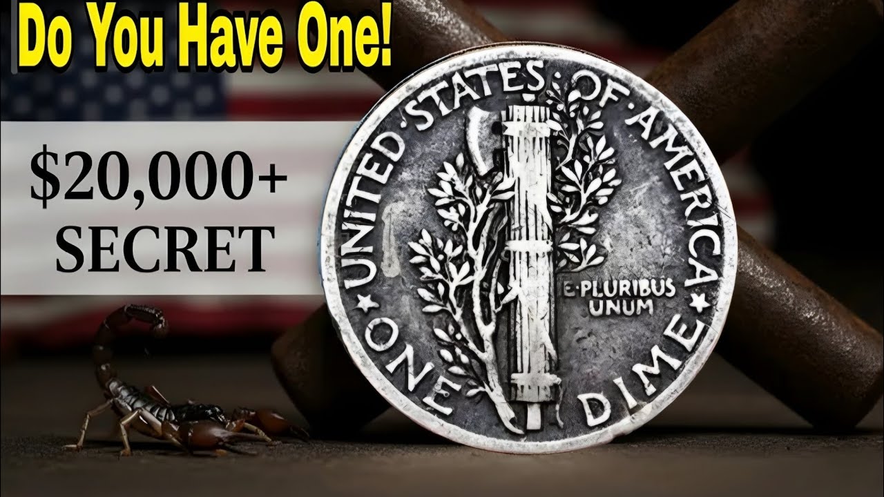 Top 3 Mercury Dimes Worth $100,000+ 💰 Hidden Rare Coins You MUST Check NOW! 