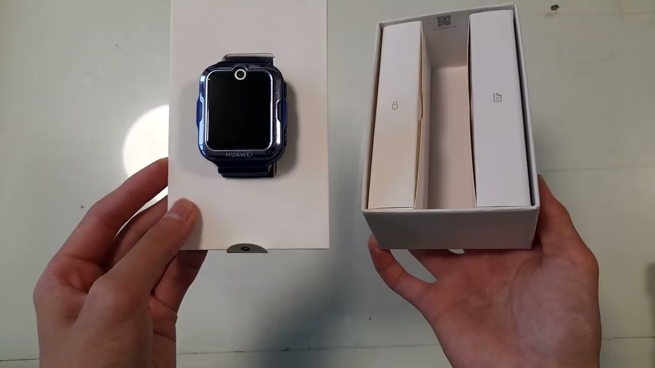 ASMR unboxing HUAWEI Watch Kids 4 Pro - interesting and amazing product 
