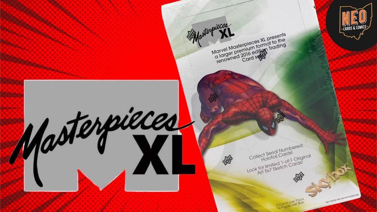 Marvel Masterpieces XL Box opening. This product surprised me.