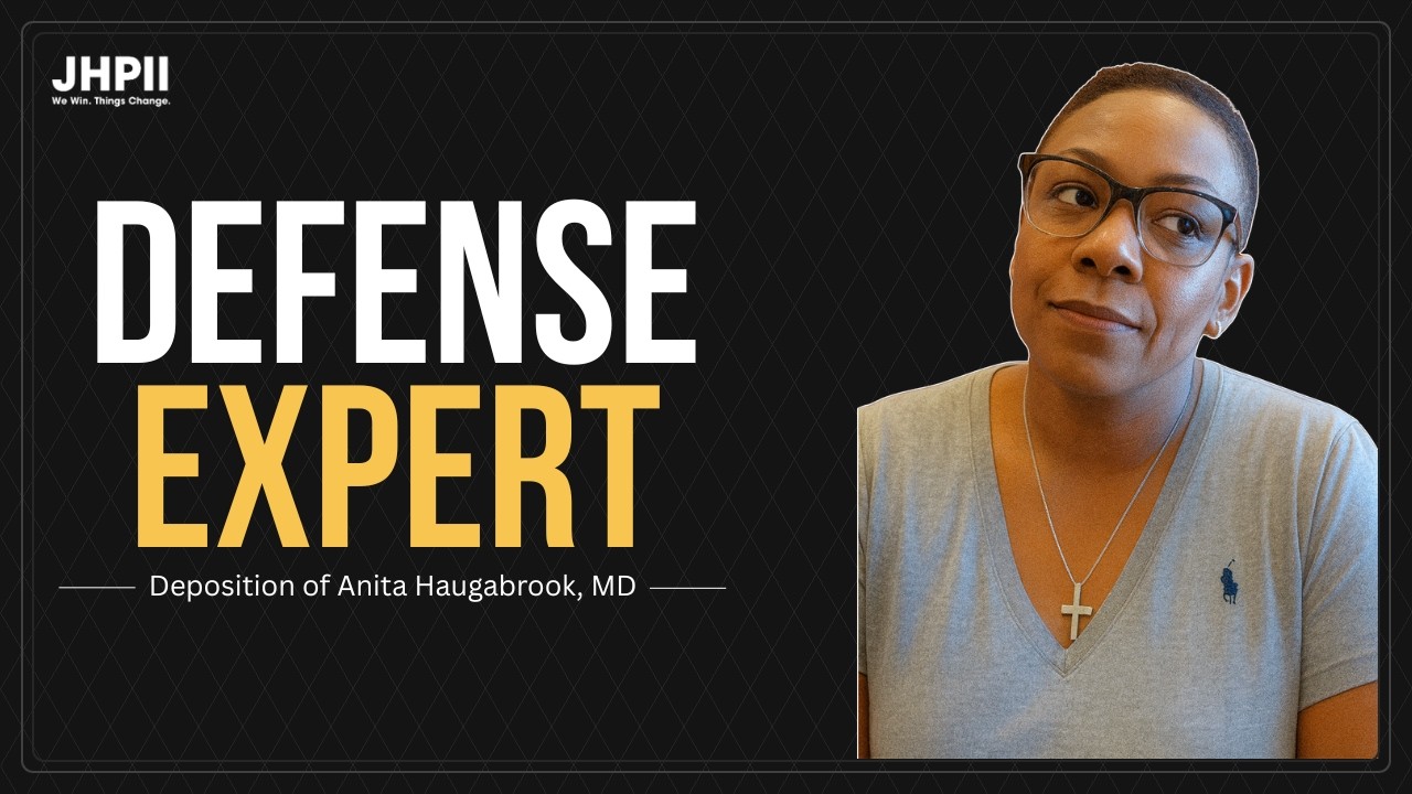 Deposition of Anita Haugabrook, MD: Defense Expert in Pulmonary & Critical Care
