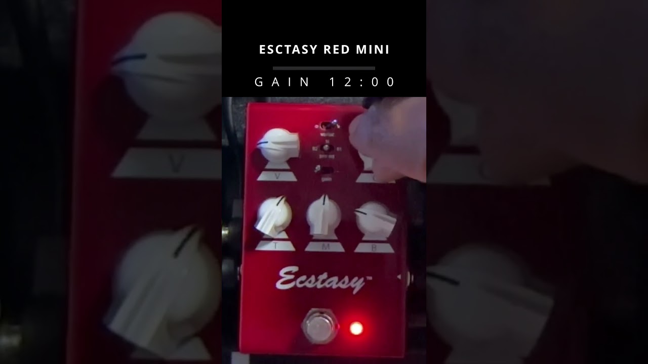 StompMan Preset - Bogner Ecstasy Red Mini  
