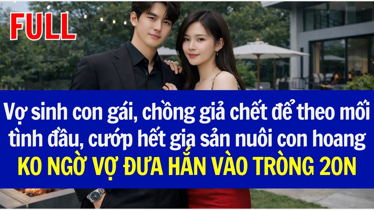 Vợ đẻ congái, chồng giả ch/ết theo tình đầu,cư.ớp gia sản nuôi con hoang,KO NGỜ VỢ ĐƯA VÀO TRÒNG 20N