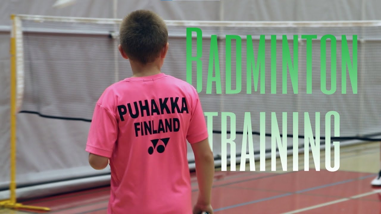 Badminton Training With Jyv&auml;skyl&auml;n Sulkapalloseura Badminton Club
