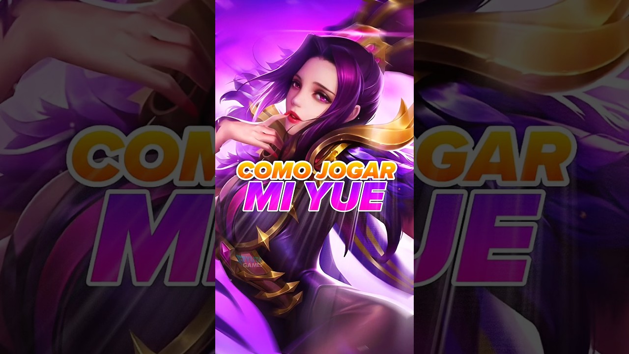 COMO JOGAR DE MI YUE | 🕸️🕸️ #honorofkings #hok #honorofkingsbrasil