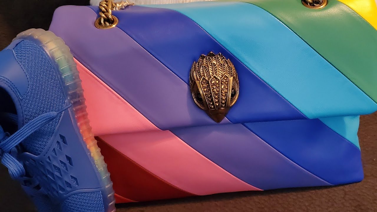 What’s in my bag Kurt Geiger xxl 🌈
