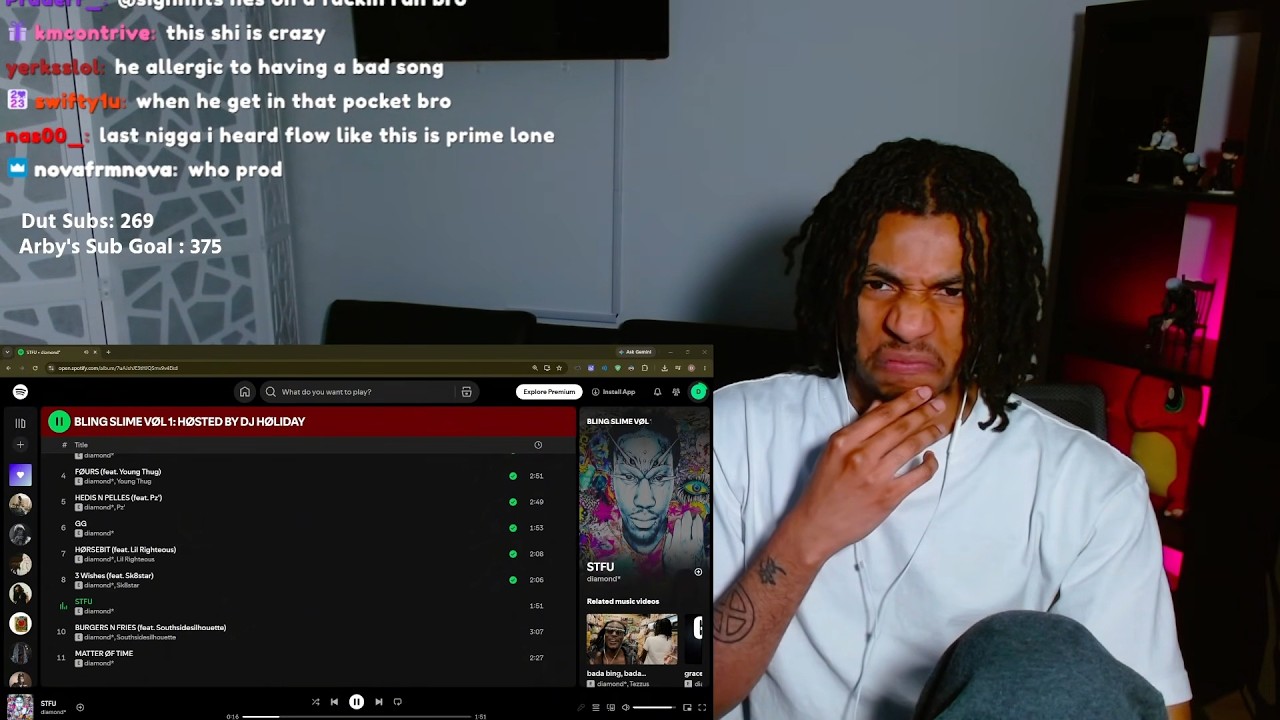Dutie реагирует на Diamond* &mdash; BLING SLIME V&Oslash;L 1