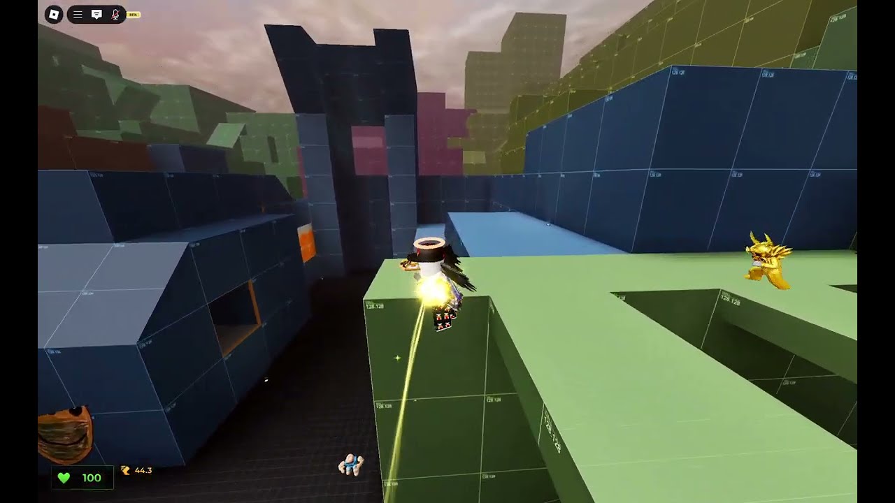 Roblox Evade - Trying e dash on Drab