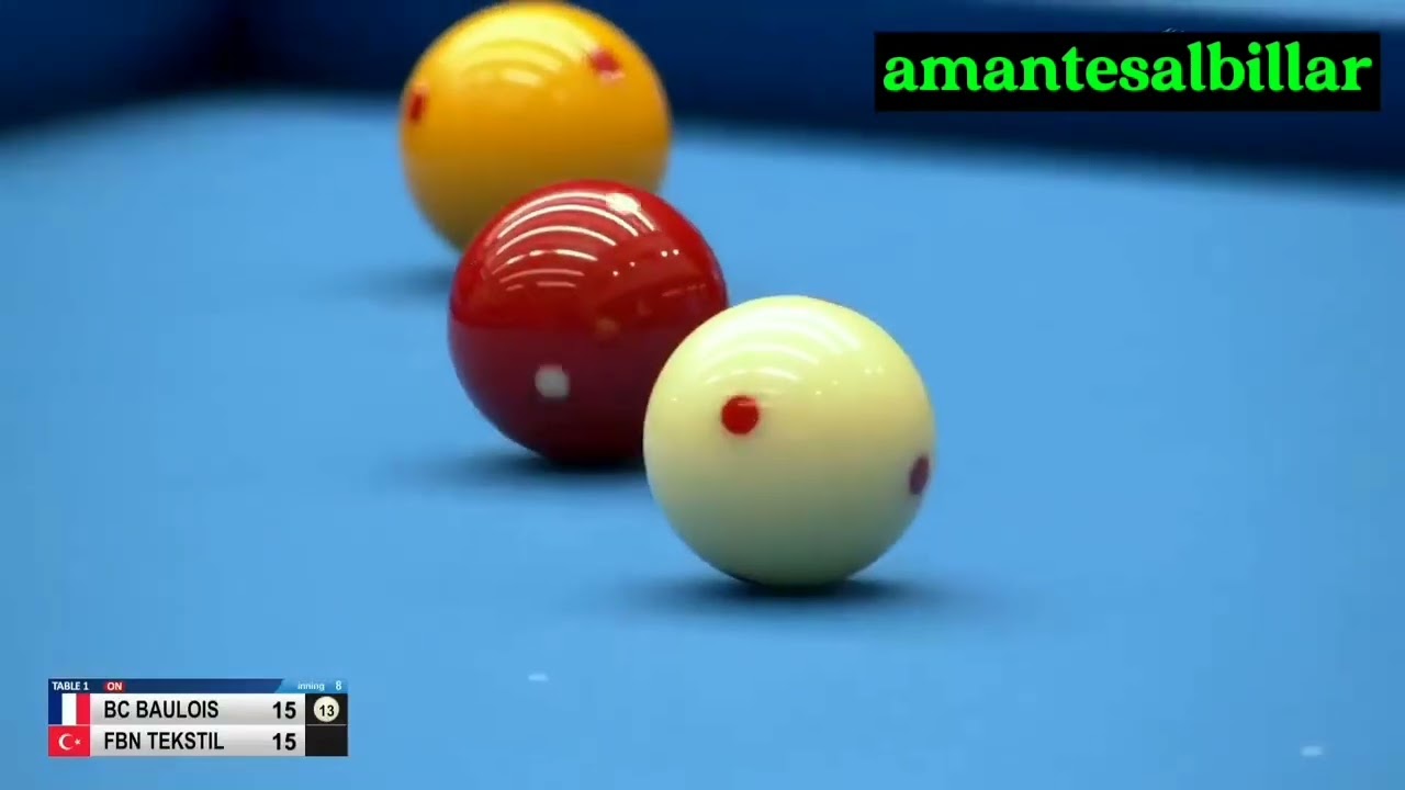 Serie de 25 Frédéric caudron #billar #amantesalbillar