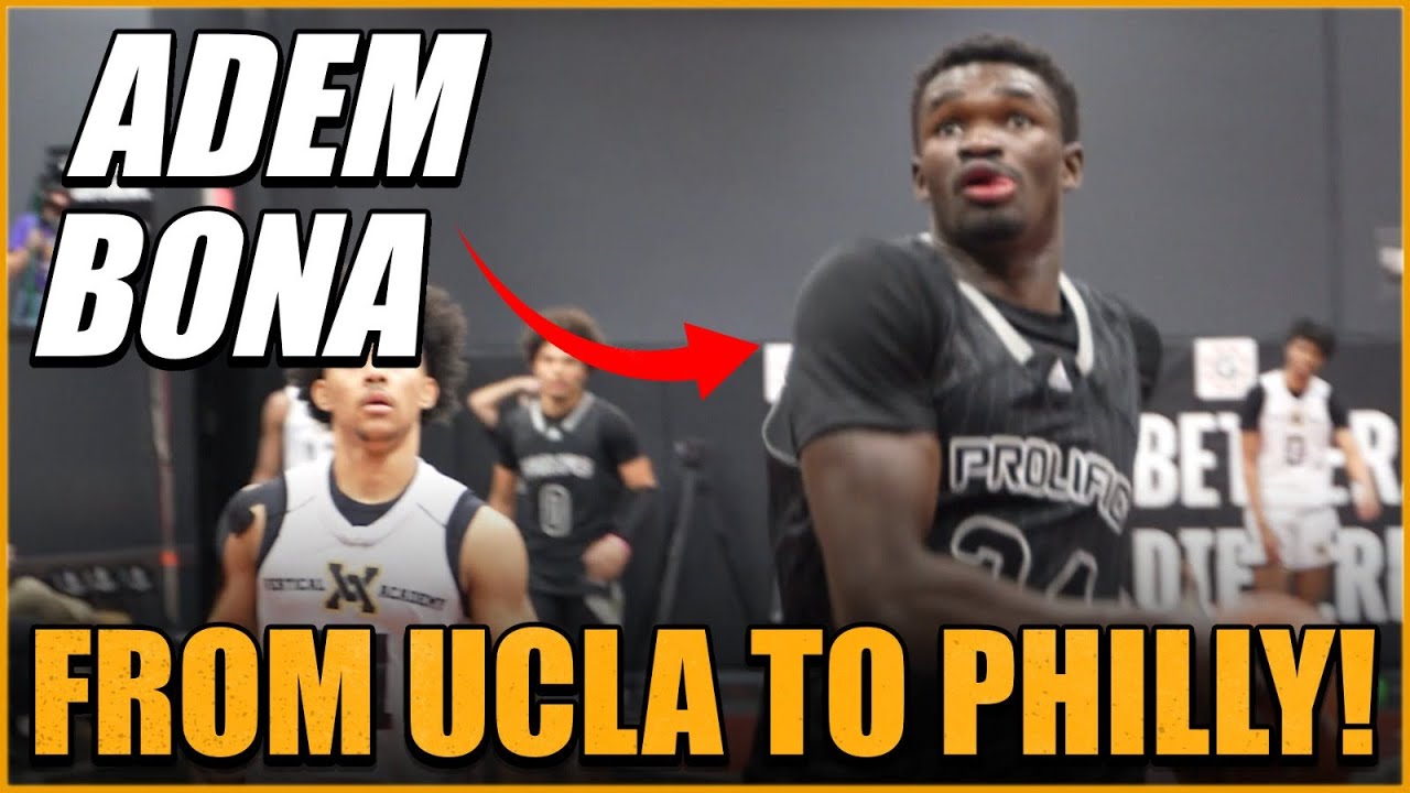 Adem Bona’s Athleticism Was SCARY in High School 🚀 | Full Power Highlight Mix