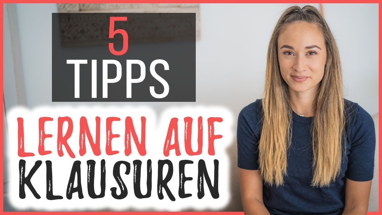 5 TIPPS zum lernen für JURA Klausuren