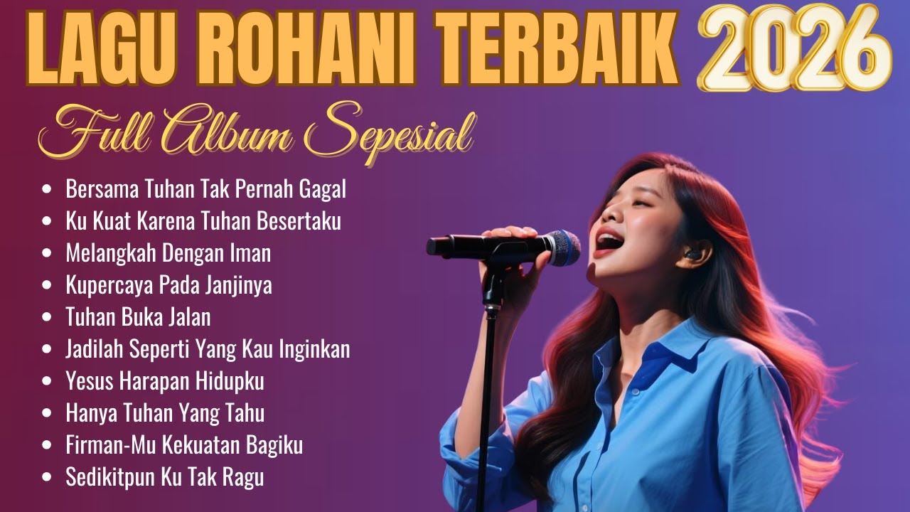 Album Rohani Spesial Tahun 2026 | Bersama Tuhan Tak Pernah Gagal | Lagu Rohani Terbaik dan Populer 