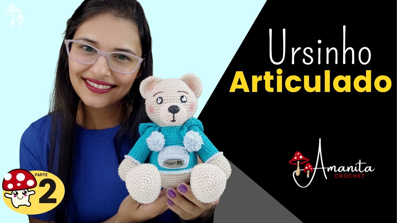 ∙∘○ amigurumi ○∘∙ Ursinho de moletom » 2/2 | Finalização