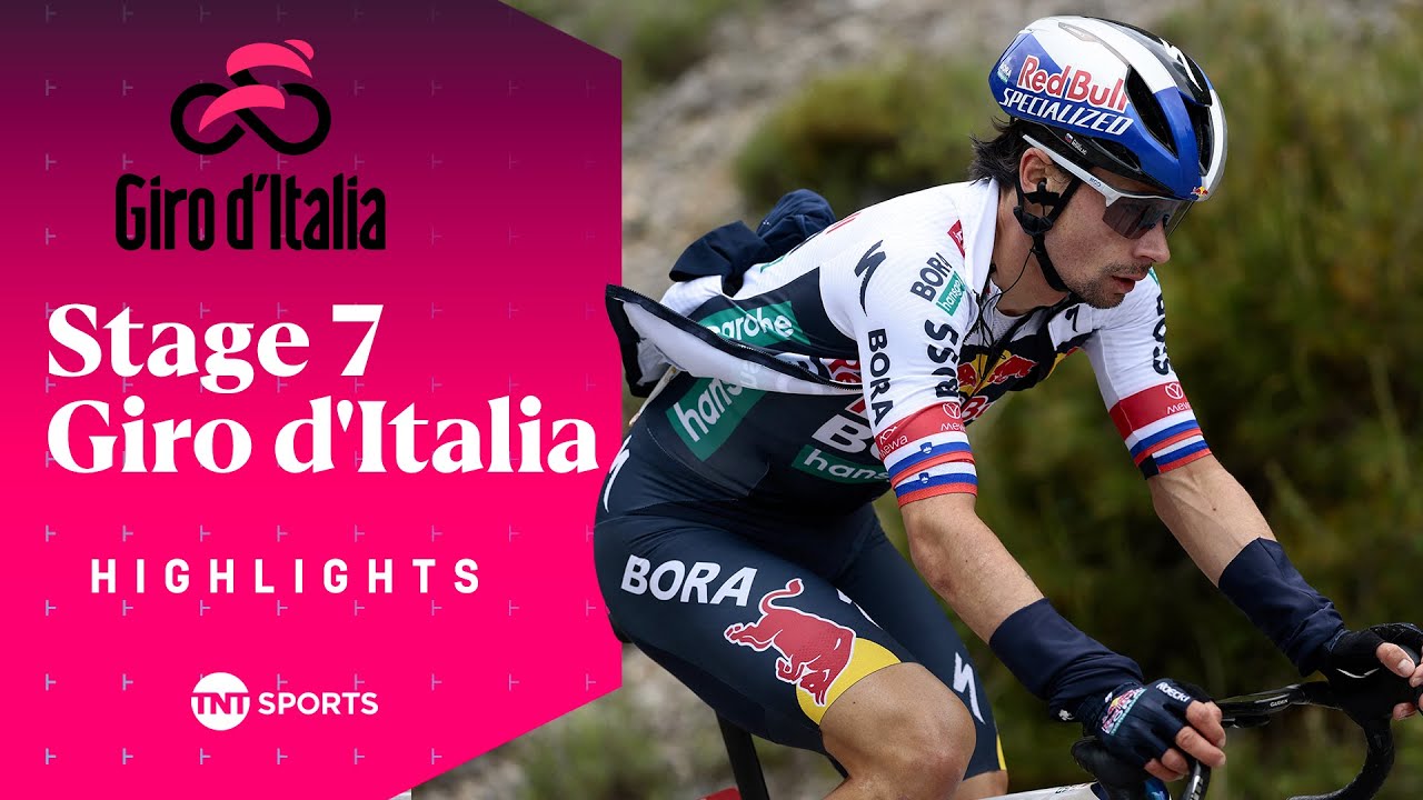 REMARKABLE TEAM WIN! 🤝 | Men's Giro d'Italia Stage 7 Race Highlights | TNT Sports Cycling