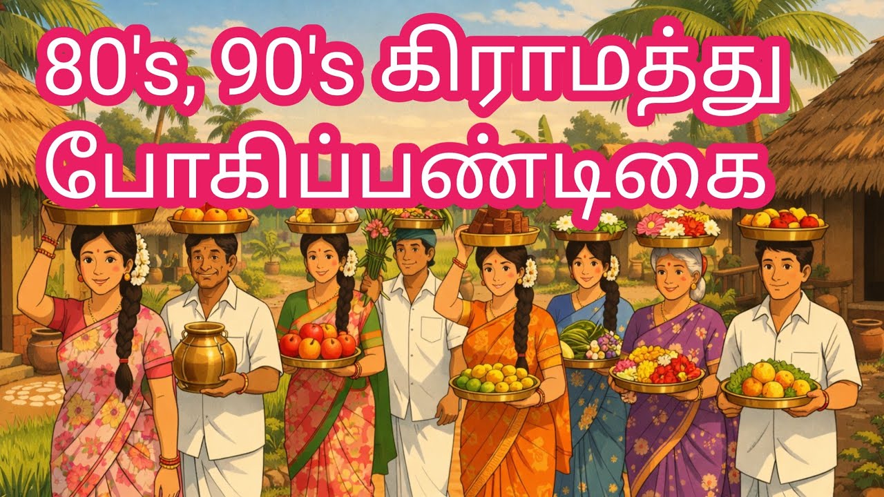 #80's,90's memories #80's,90's pogi pongal #tamil #trending video #viral video 