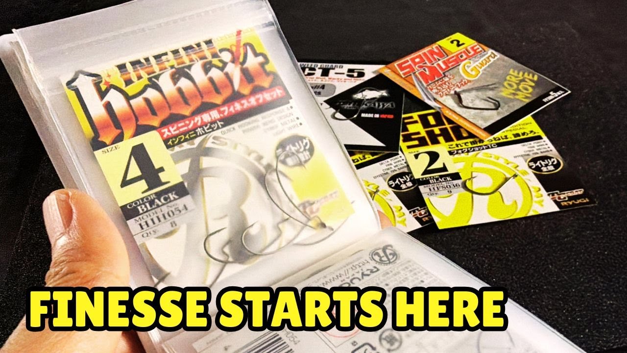 Finesse Fishing Starts Here (Hooks Matter More Than You Think)