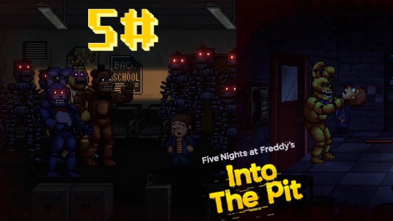 me asustó con la polla del into the pit... XD 5# 