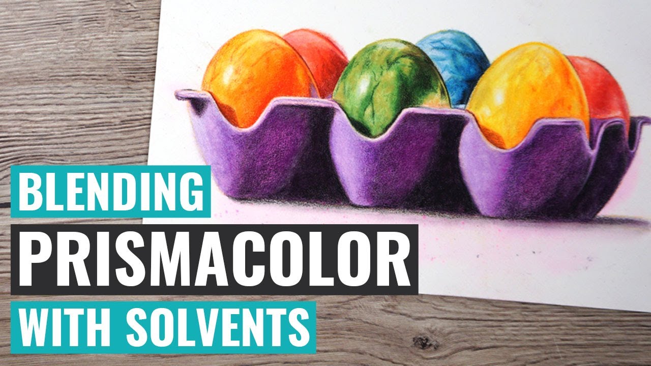 Blending Prismacolor With Zest-It Solvent