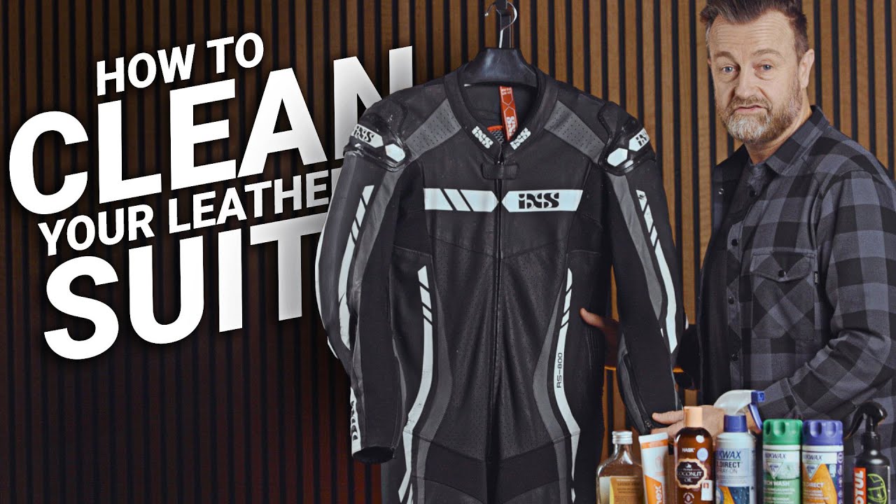 How to clean and store your motorcycle leather suit | Moto | iXS