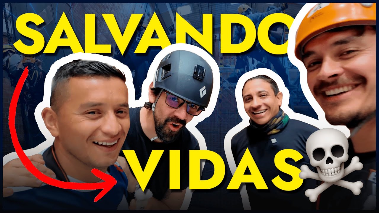 CamiloPViajes | RESCATE EN VIVO: Aprendimos a salvar vidas desde las alturas ⛑️⚙️